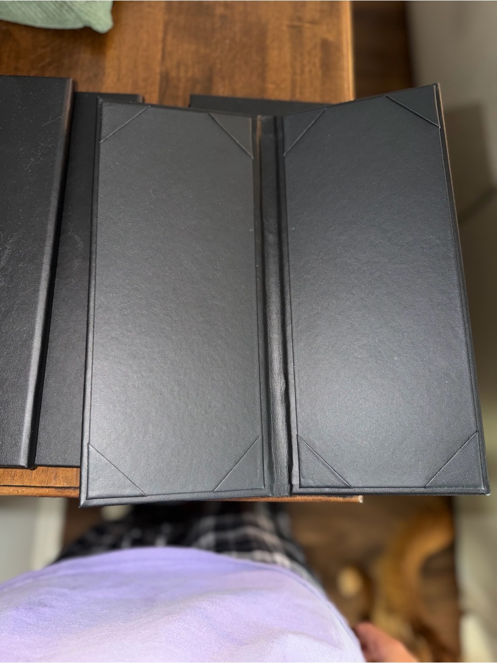 Bar Menu Holder
